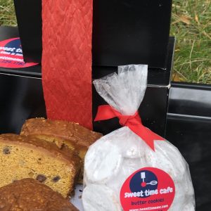 sweet bread & 1/2lb cookie gift box or bucket